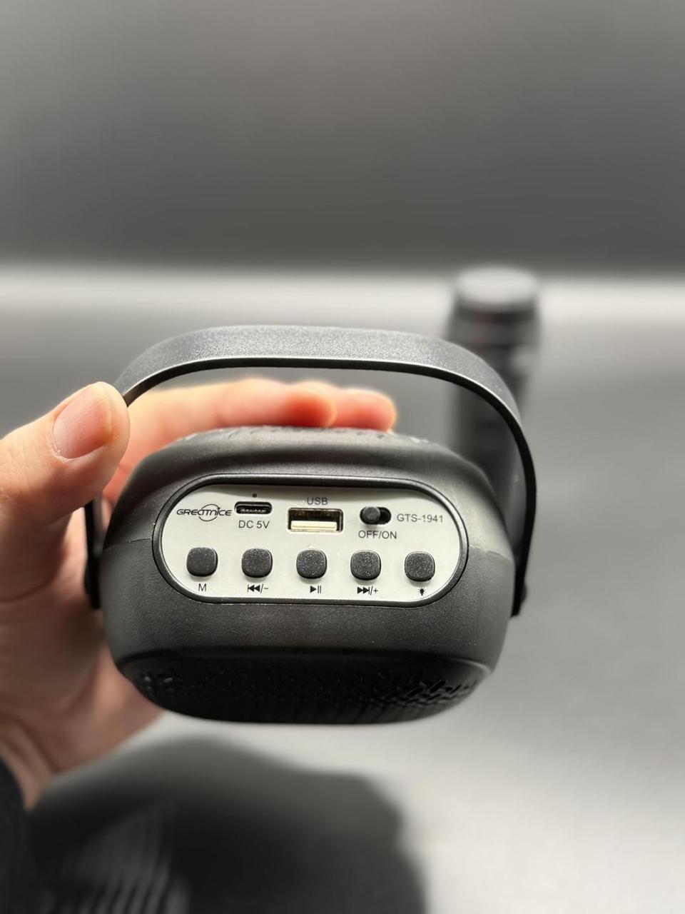 GREATNICE WIRELESS SPEAKER PORTABLE MICROPHONE BIG SOUND VOICE CHANGER MIC HD SOUND WIRELESS TECNOLOGY | Wireless Bluetooth |
