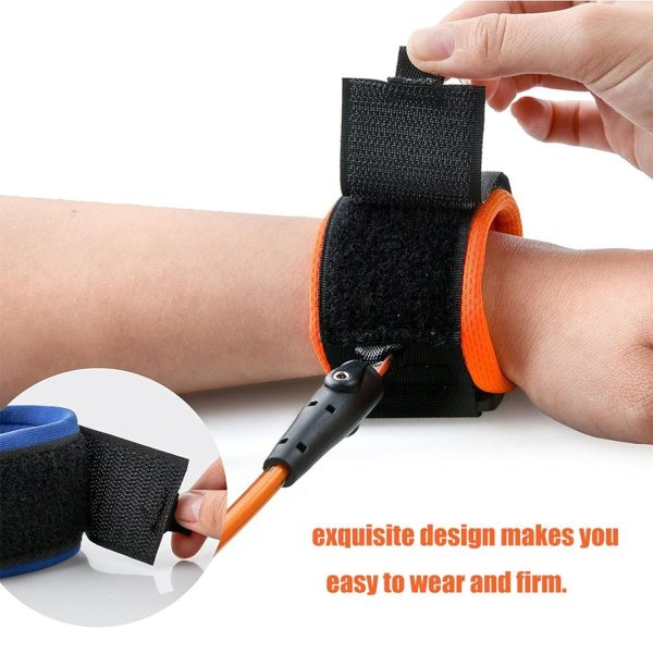 Baby Anti-lost Wrist Strap Safety Harness For Toddlers & Kids – Adjustable Hand Link With 360° Rotation