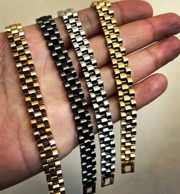 Stainless Steel Charming Hand Chain Bracelet | Beautiful Charming Hand Chain Bracelet For Boys And Men